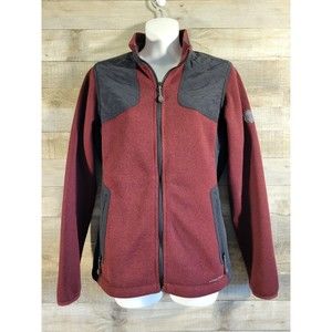 Eddie Bauer Womens Jacket Nylon panels MED